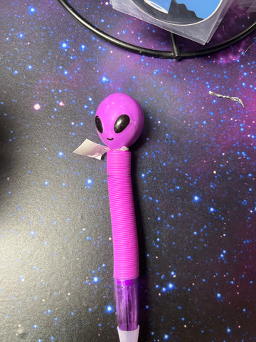 Alien pop tube pin