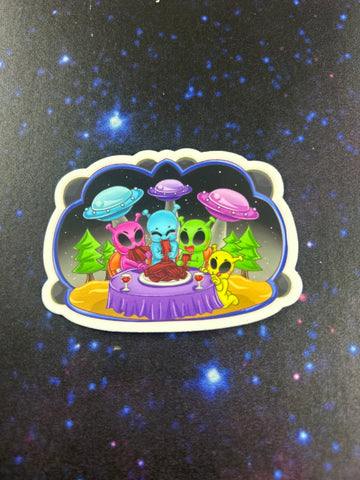MEDIUM FEAST STICKER