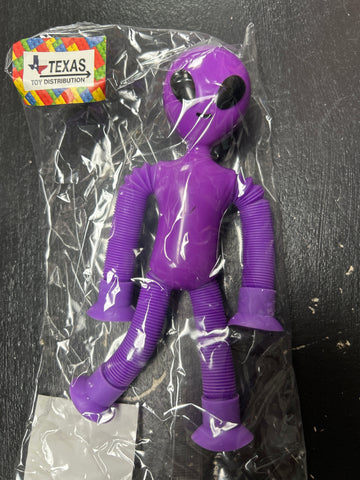 Alien sensory stretch toy