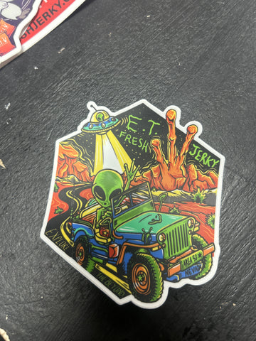 MEDIUM JEEP STICKER