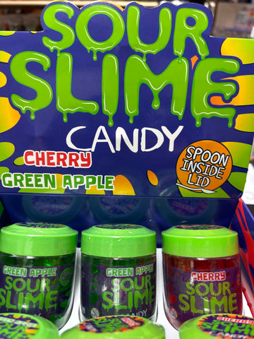 Sour slime candy