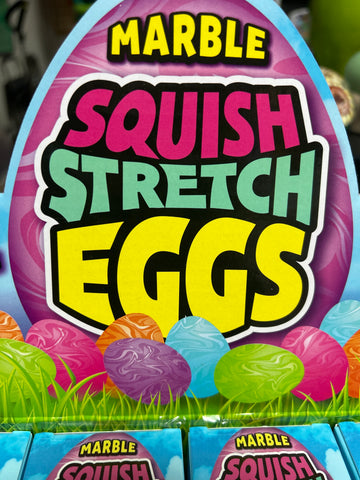 Marble squish stretch eggs