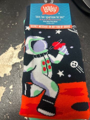 Living On Mars Socks