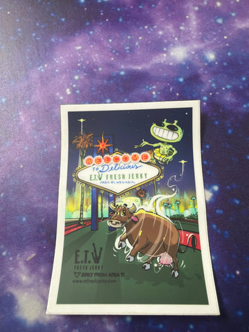 LARGE VEGAS SIGN STICKER