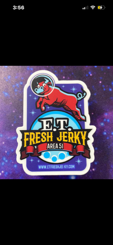 LARGE MOON COW STICKER