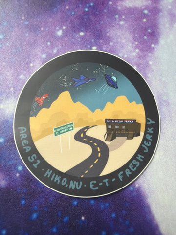 ROAD CIRCLE STICKER