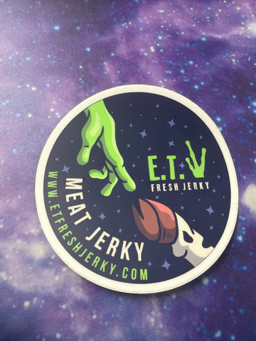 HUGE MEAT JERKY STICKER