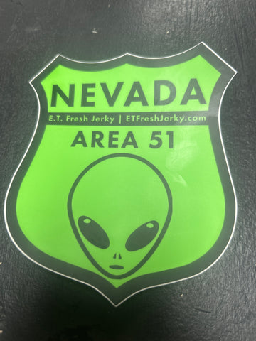 HUGE SHEILD STICKER