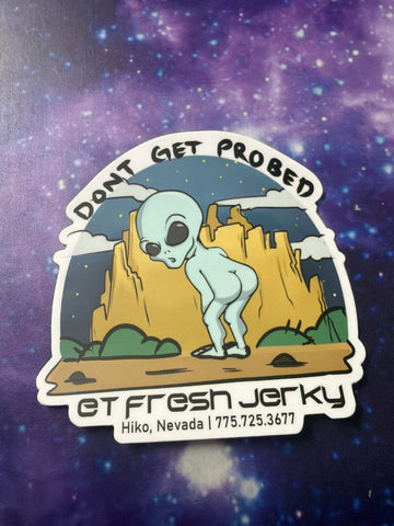 Huge probe sticker
