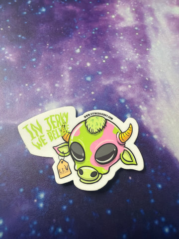 LARGE BULLHEAD STICKER