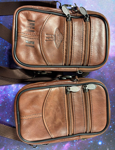 Leather crossbody bags