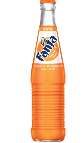 Glass Bottle Fanta