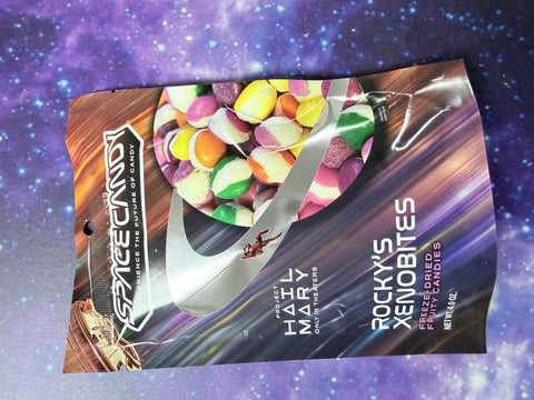 Freeze dried skittles