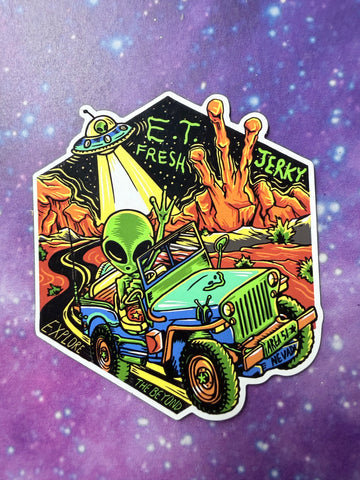 Large jeep magnet