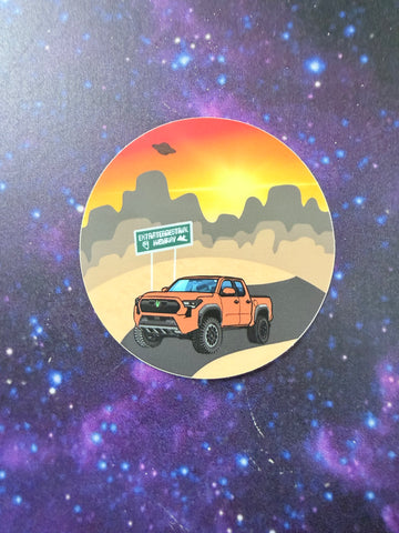 Orange truck