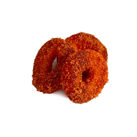 Chamoy Gummy Peach Rings