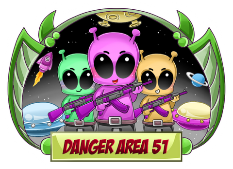 MEDIUM DANGER STICKER