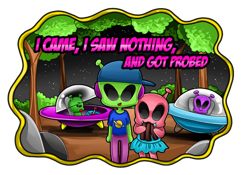 MEDIUM SAW NOTHING STICKER