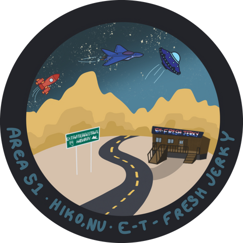 ROAD CIRCLE STICKER