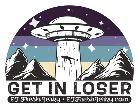 MEDIUM GET IN LOSER STICKER