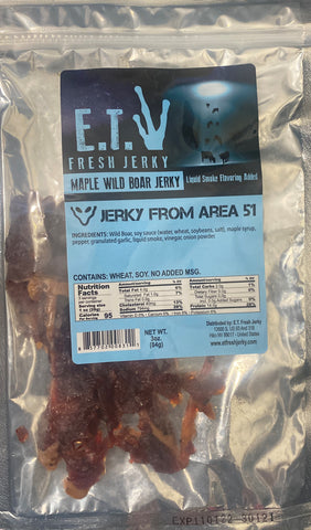 Wild Boar Maple Jerky