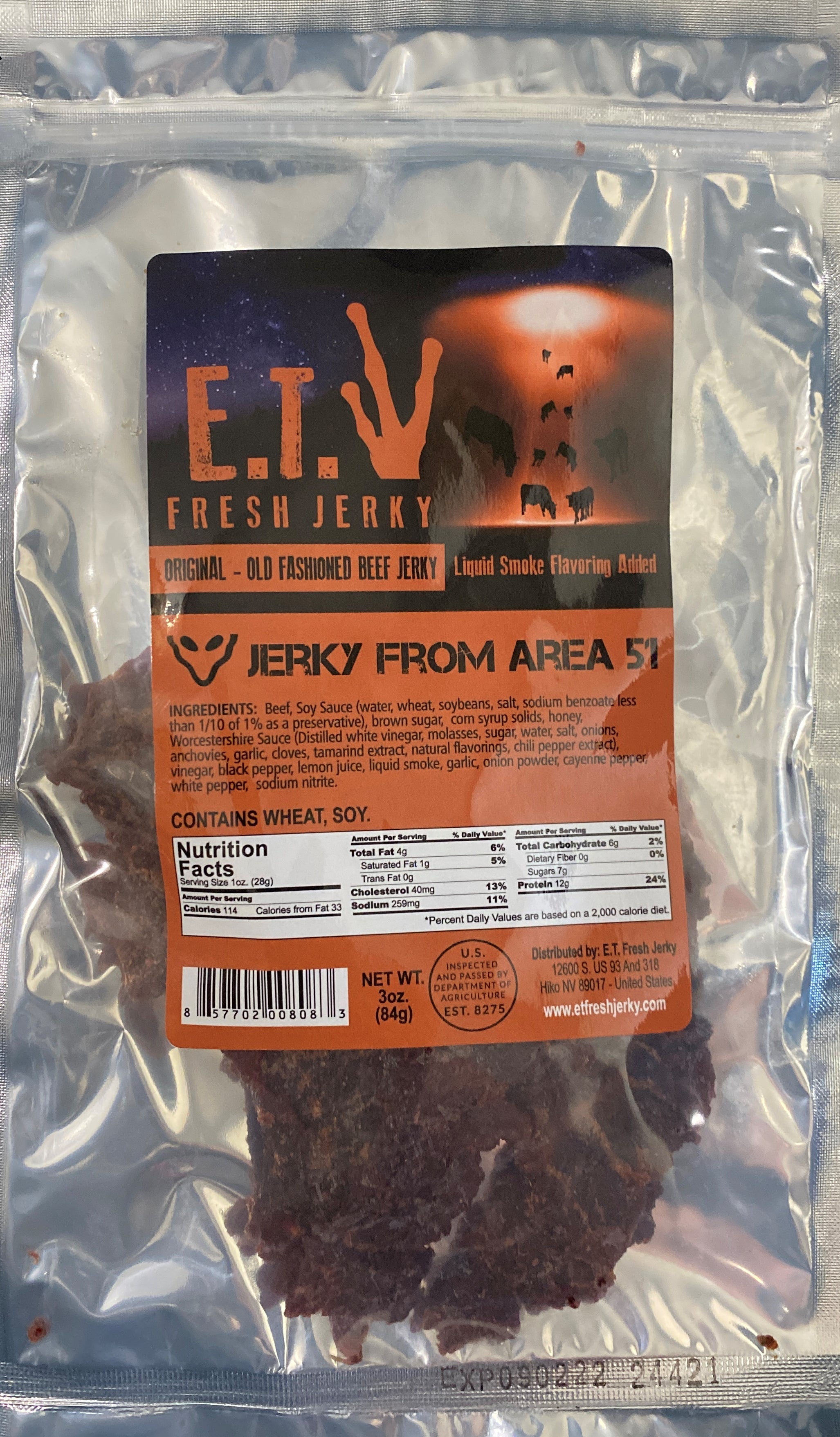 Original/Old Fashioned Beef Jerky