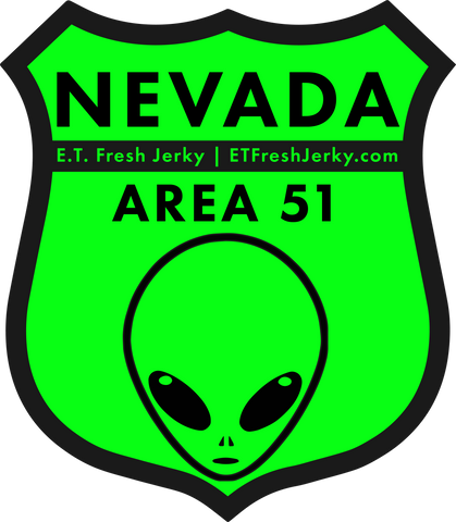 SMALL AREA 51 SHEILD STICKER