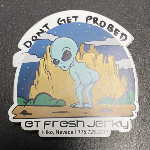 Huge probe sticker